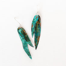 Load image into Gallery viewer, Double Gum Leaf Earrings