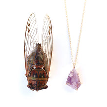 Load image into Gallery viewer, Raw Amethyst Necklace