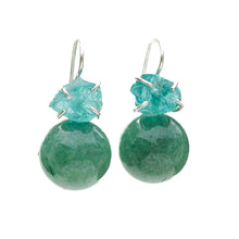 Load image into Gallery viewer, Aventurine Plumb Earrings Alana Douvros Jewelry