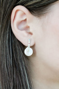 Stars Align Pearl Earrings Alana Douvros Jewelry