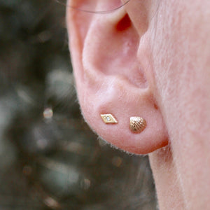 Mini Seashell Studs