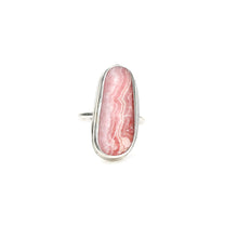 Load image into Gallery viewer, Rhodochrosite Bezel Ring Alana Douvros Jewelry