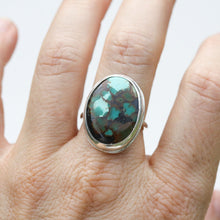 Load image into Gallery viewer, Turquoise Bezel Ring Alana Douvros Jewelry