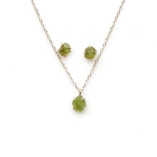 Load image into Gallery viewer, Raw Peridot Necklace Alana Douvros Jewelry