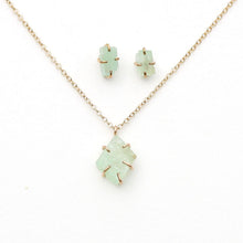 Load image into Gallery viewer, Raw Green Calcite Necklace Alana Douvros Jewelry