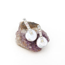 Load image into Gallery viewer, Stars Align Pearl Earrings Alana Douvros Jewelry