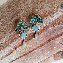 Load image into Gallery viewer, Turquoise Horizon Earrings Alana Douvros Jewelry