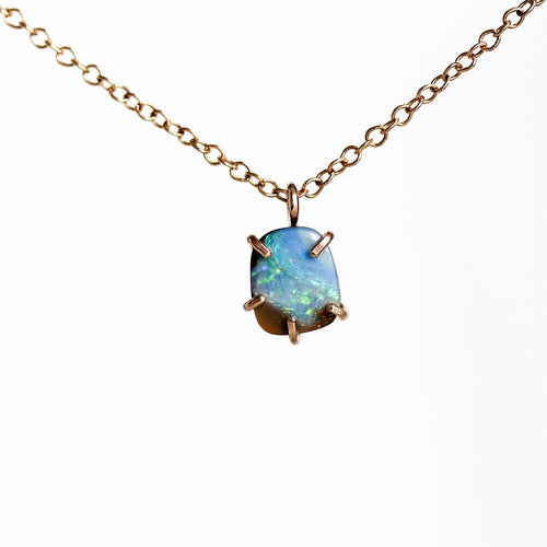 Australian Boulder Opal Necklace