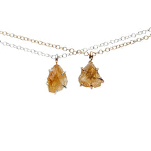Load image into Gallery viewer, Raw Citrine Necklace Alana Douvros Jewelry