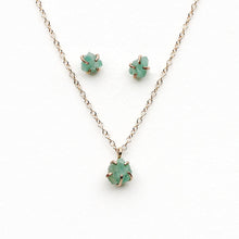 Load image into Gallery viewer, Raw Emerald Necklace Alana Douvros Jewelry