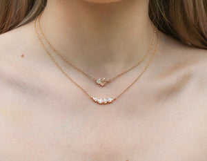Dainty Opal Necklace