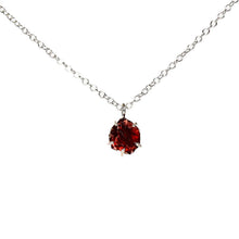 Load image into Gallery viewer, Raw Garnet Necklace Alana Douvros Jewelry