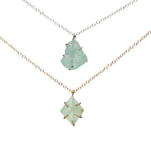 Load image into Gallery viewer, Raw Green Calcite Necklace Alana Douvros Jewelry