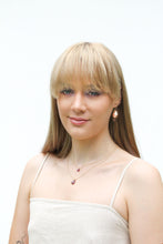 Load image into Gallery viewer, Faceted Ruby Necklace