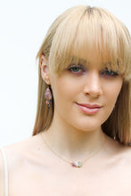 Load image into Gallery viewer, Charoite Carnival Earrings