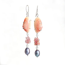 Load image into Gallery viewer, Coquina Tier Earrings Alana Douvros Jewelry