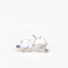 Load image into Gallery viewer, Freshwater Pearl Coin Earrings Alana Douvros Jewelry