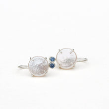 Load image into Gallery viewer, Freshwater Pearl Coin Earrings Alana Douvros Jewelry