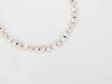 Load image into Gallery viewer, Rainbow Gemstone Houndstooth Freshwater Pearl Necklace Alana Douvros Jewelry