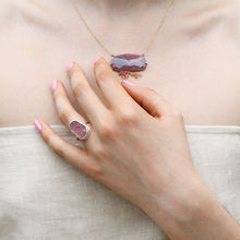 Load image into Gallery viewer, Rose Cut Sapphire Carnival Necklace