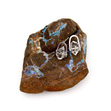 Load image into Gallery viewer, Herkimer Diamond Staple Studs
