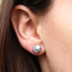 Grey Pearl Studs