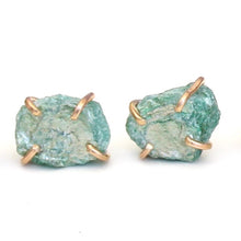 Load image into Gallery viewer, Raw Fuchsite Studs