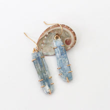 Load image into Gallery viewer, Kyanite Stick Earrings