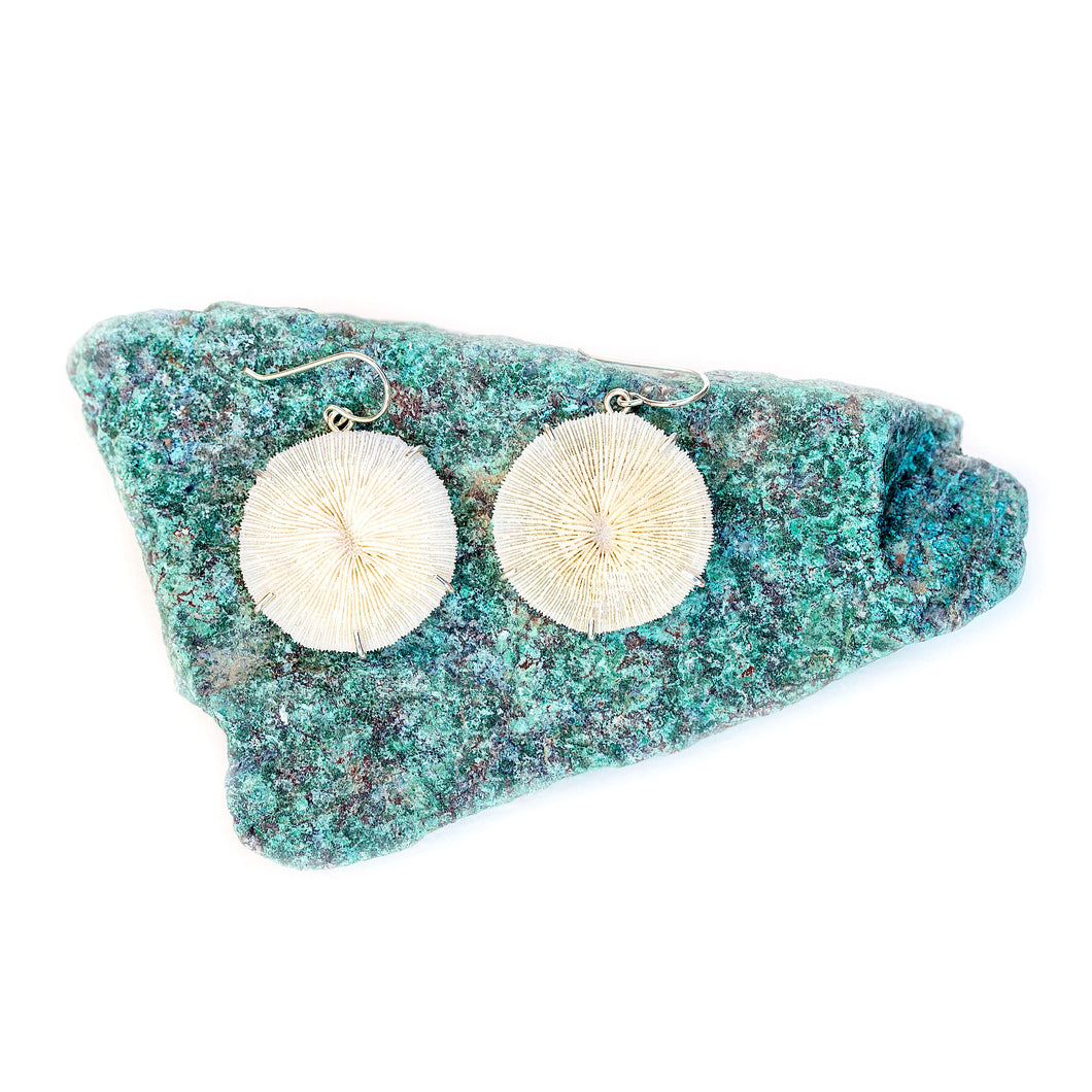 Mushroom Coral Earrings