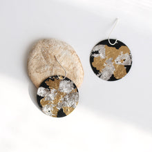 Load image into Gallery viewer, Mixed Metal Coin Earrings