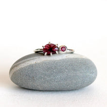 Load image into Gallery viewer, Rose Cut Tourmaline Ring