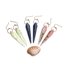 Load image into Gallery viewer, Lapis Lazuli Dagger Earrings