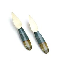 Load image into Gallery viewer, Picture Jasper Sconce Earrings