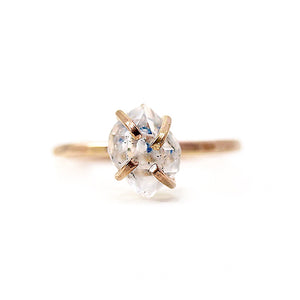 Herkimer Diamond Stacker Ring