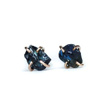 Load image into Gallery viewer, Australian Raw Sapphire Studs