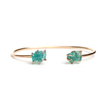 Load image into Gallery viewer, Apatite Double Cuff