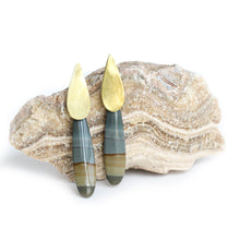 Load image into Gallery viewer, Picture Jasper Sconce Earrings