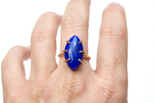 Load image into Gallery viewer, Lapis Lazuli Marquise Ring