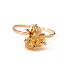 Load image into Gallery viewer, Raw Citrine Stacker Ring
