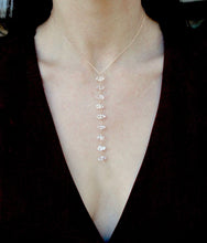 Load image into Gallery viewer, Herkimer Diamond Cascade Necklace