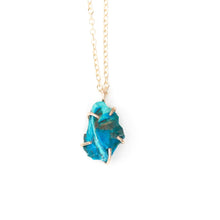 Load image into Gallery viewer, Raw Chrysocolla Necklace