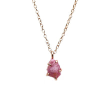 Load image into Gallery viewer, Raw Spinel Necklace