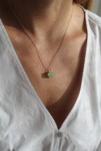Load image into Gallery viewer, Raw Green Calcite Necklace