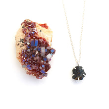 Load image into Gallery viewer, Raw Black Tourmaline Necklace