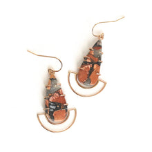 Load image into Gallery viewer, Maligano Jasper Orbit Earrings