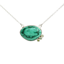 Load image into Gallery viewer, Malachite and Tourmaline Necklace