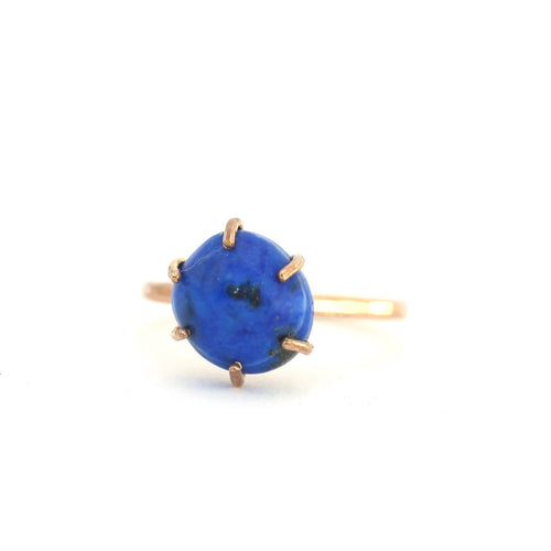 Lapis Lazuli Stacker Ring