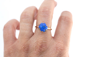 Lapis Lazuli Stacker Ring