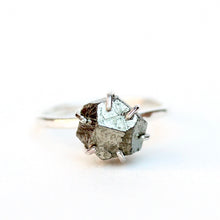 Load image into Gallery viewer, Raw Pyrite Stacker Ring