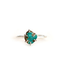 Load image into Gallery viewer, Raw Turquoise Stacker Ring